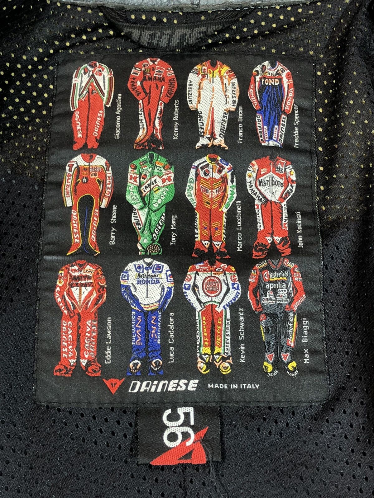 Ferrari × Honda × Yamaha Dainese Ducati Motorcycle Moto leather jacket Racing Size US XL / EU 56 / 4 - 16 Thumbnail