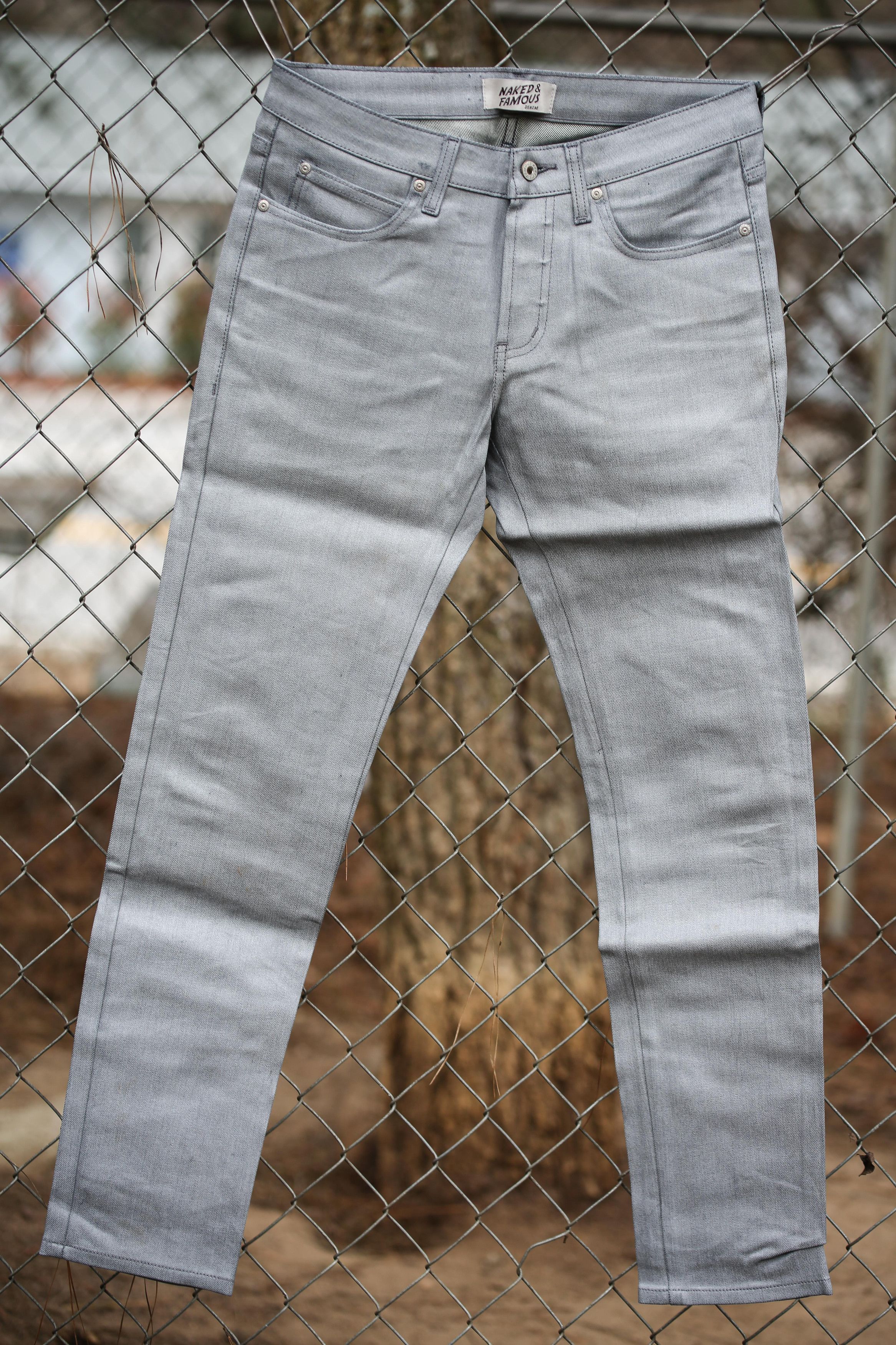 Naked & Famous Naked & Famous Reflective Denim - Super Guy Size US 32 / EU 48 - 1 Thumbnail