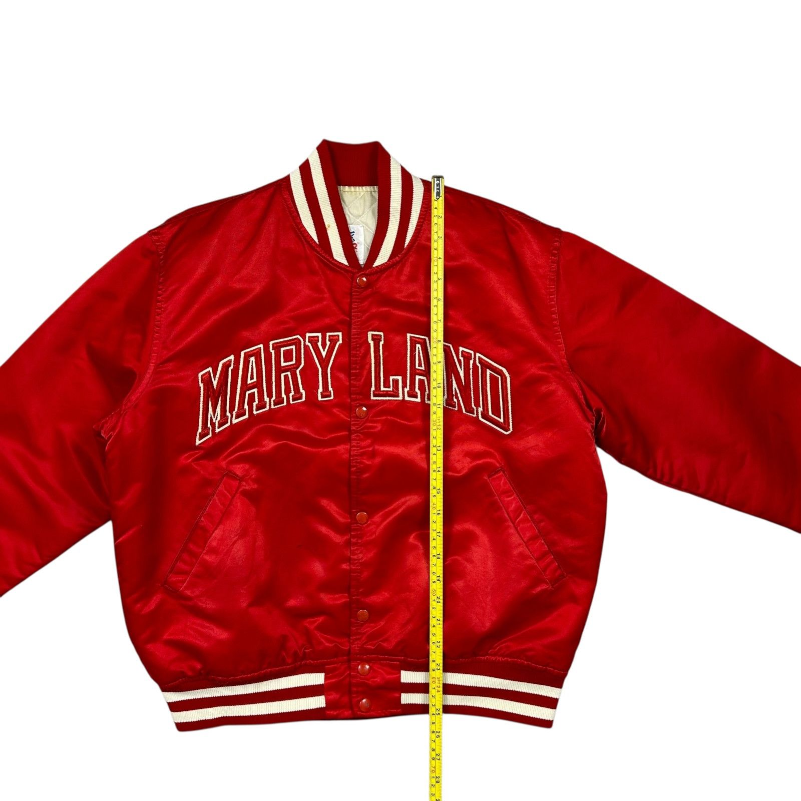 NCAA VTG 80s 90s NCAA MARYLAND TERRAPINS STARTER SATIN JACKET Size US L / EU 52-54 / 3 - 17 Thumbnail