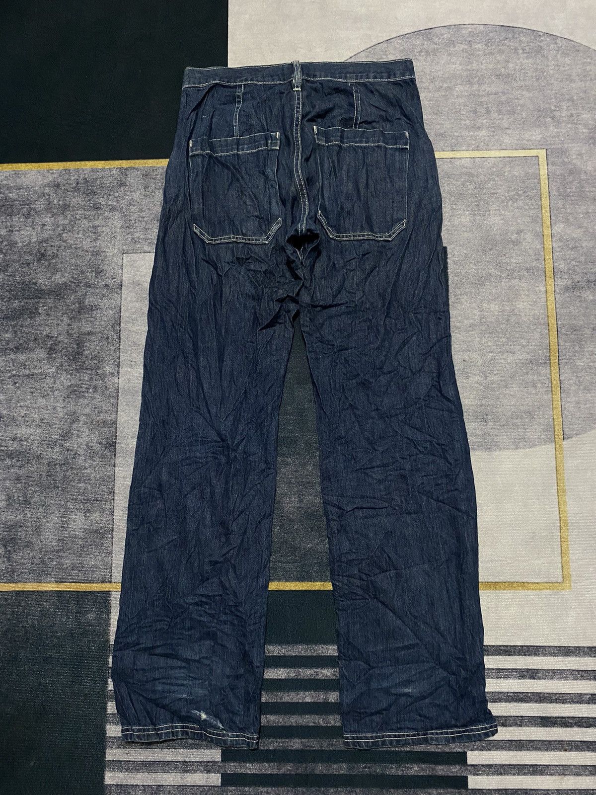 Gap × Vintage GAP CELLPO DENIM PANTS Size US 29 - 3 Thumbnail