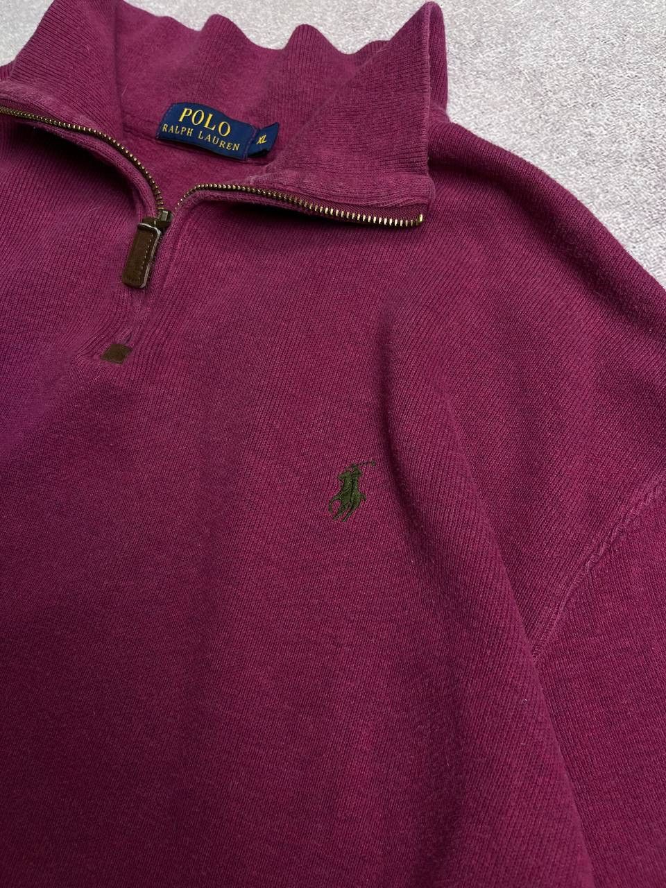 Polo Ralph Lauren Vintage Polo Ralph Lauren Quarter Zip Sweater Y2K XL Size US XL / EU 56 / 4 - 4 Thumbnail