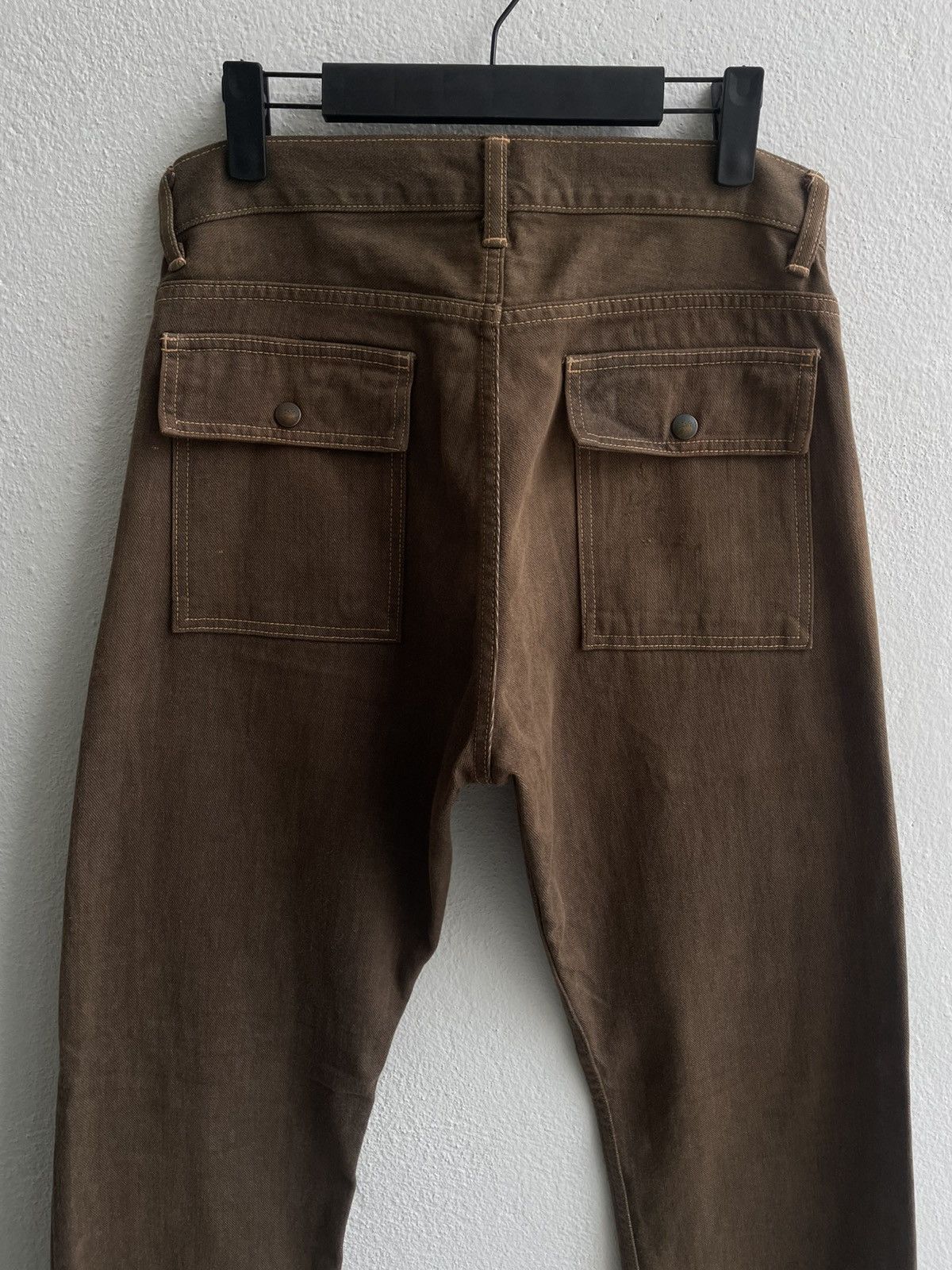 Bape Vintage 2000's Bathing Ape Busy Work Denim Bush Pants Size US 31 - 6 Thumbnail