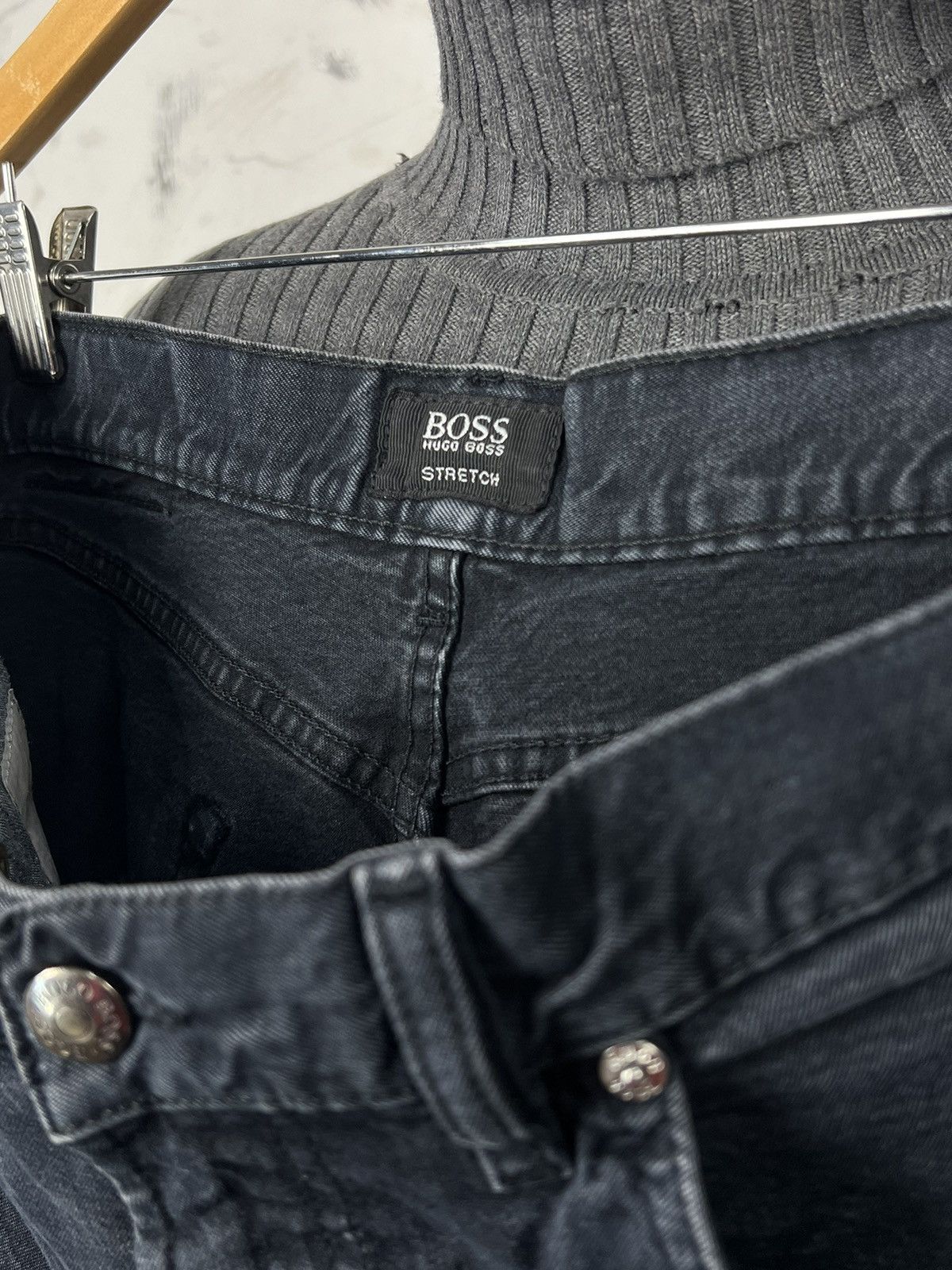 Hugo Boss Vintage Hugo Boss Stretch Denim Jeans Size 32 Size US 32 / EU 48 - 9 Thumbnail