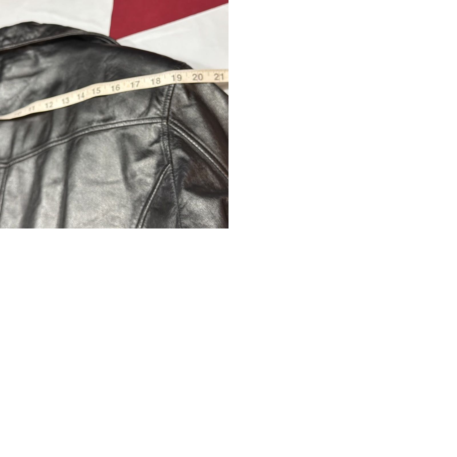 Wilson VINTAGE Wilson Leather Trench Coat Women XL Button Front Belted Pockets Thinsulate Lining 90s Classic Motorcycle, Black, Jacket Size XL / US 12-14 / IT 48-50 - 12 Thumbnail