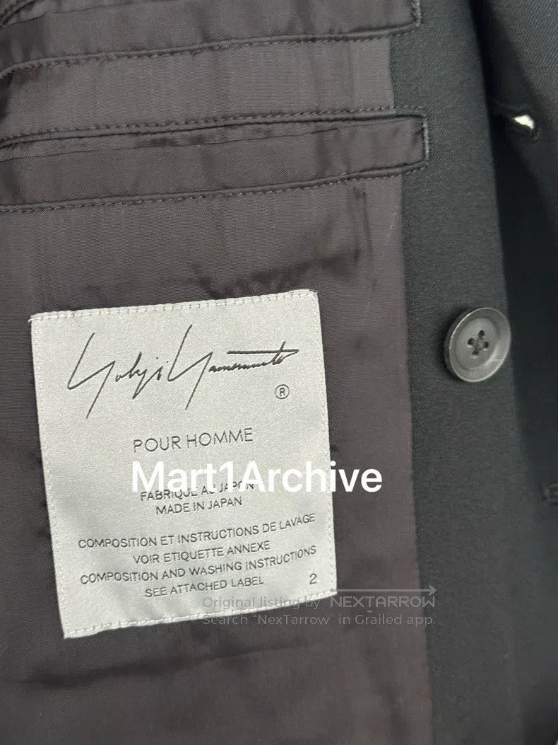 Yohji Yamamoto YOHJI YAMAMOTO Miyazawa Rei Dr.Jkt Coat Size M / US 6-8 / IT 42-44 - 6 Thumbnail