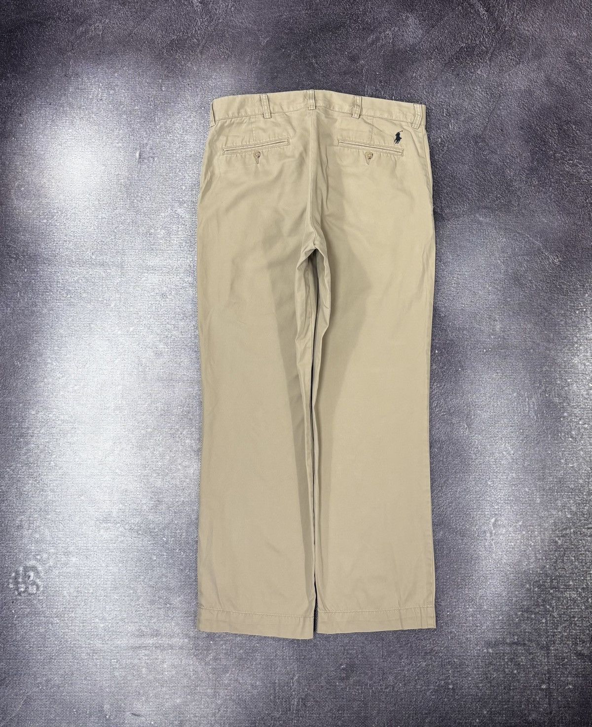 Polo Ralph Lauren Vintage Polo Ralph Lauren Men’s Beige Chino Pants Trousers Size US 34 / EU 50 - 2 Thumbnail