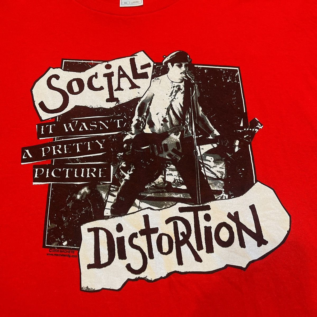 Band Tees × Vintage VTG 00’s Social Distortion It Wasn’t A Pretty Picture Size US XL / EU 56 / 4 - 2 Thumbnail