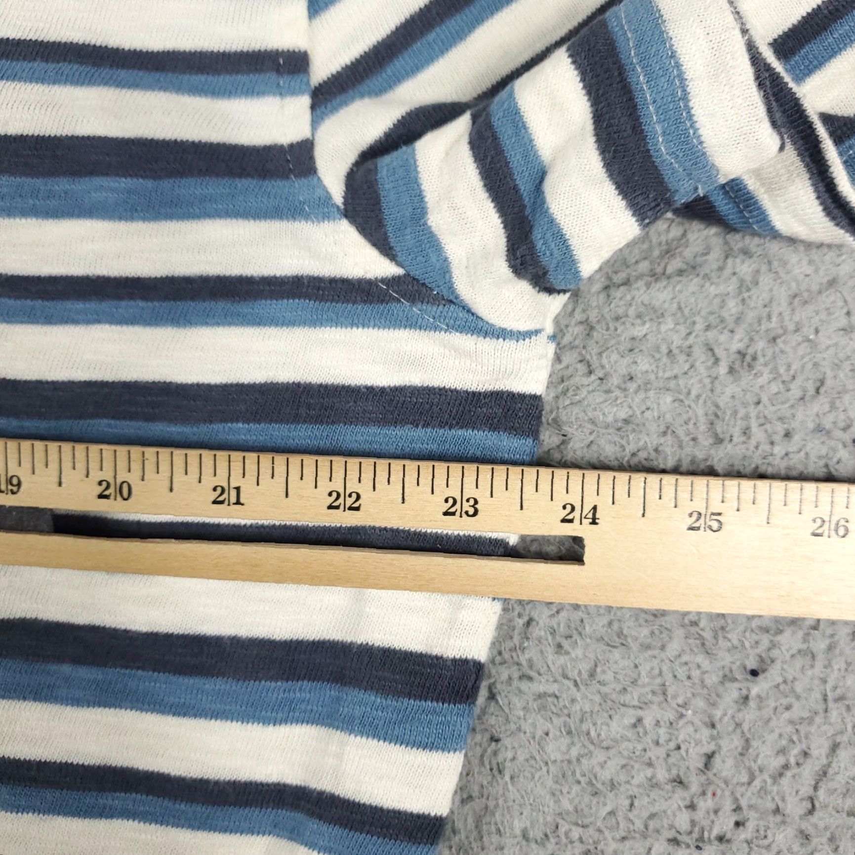 Tommy Hilfiger Tommy Hilfiger Shirt Mens XL Blue Striped Polo Cotton Logo Button Front Classic Preppy Mens Size US XL / EU 56 / 4 - 7 Thumbnail