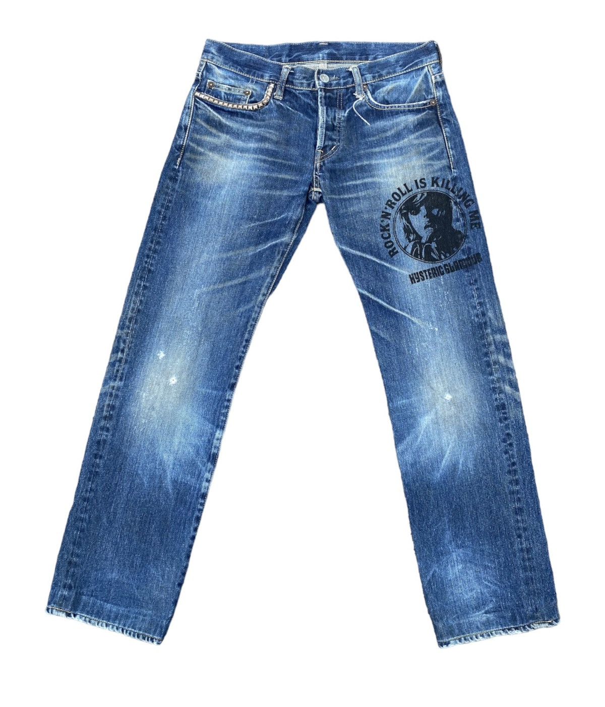 size 30 hysteric glamour japanese brand jeans
