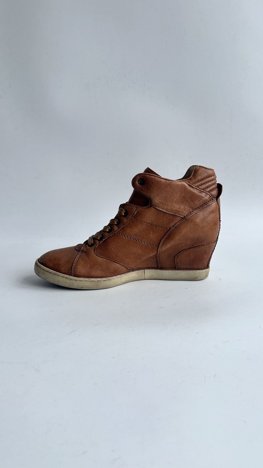 A.S.98 Airstep A.S.98 Leather Wedge Sneakers Shoes EU 39 US 8.5 Size US 8.5 / IT 38.5 - 10 Thumbnail