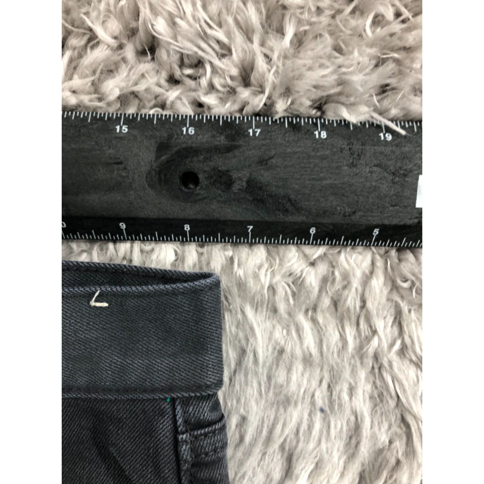 Banana Republic Banana Republic Jeans Size 31x32 Regular Straight Mens Gray Medium Wash Denim Cotton Blend Belt Loops 5-Pocket Size US 31 - 2 Thumbnail
