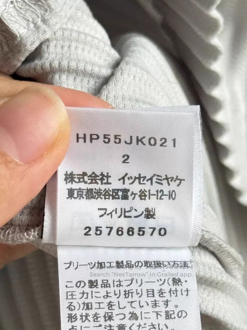 Issey Miyake Issey Miyake Light Gray Long Sleeve Size M / US 6-8 / IT 42-44 - 5 Thumbnail