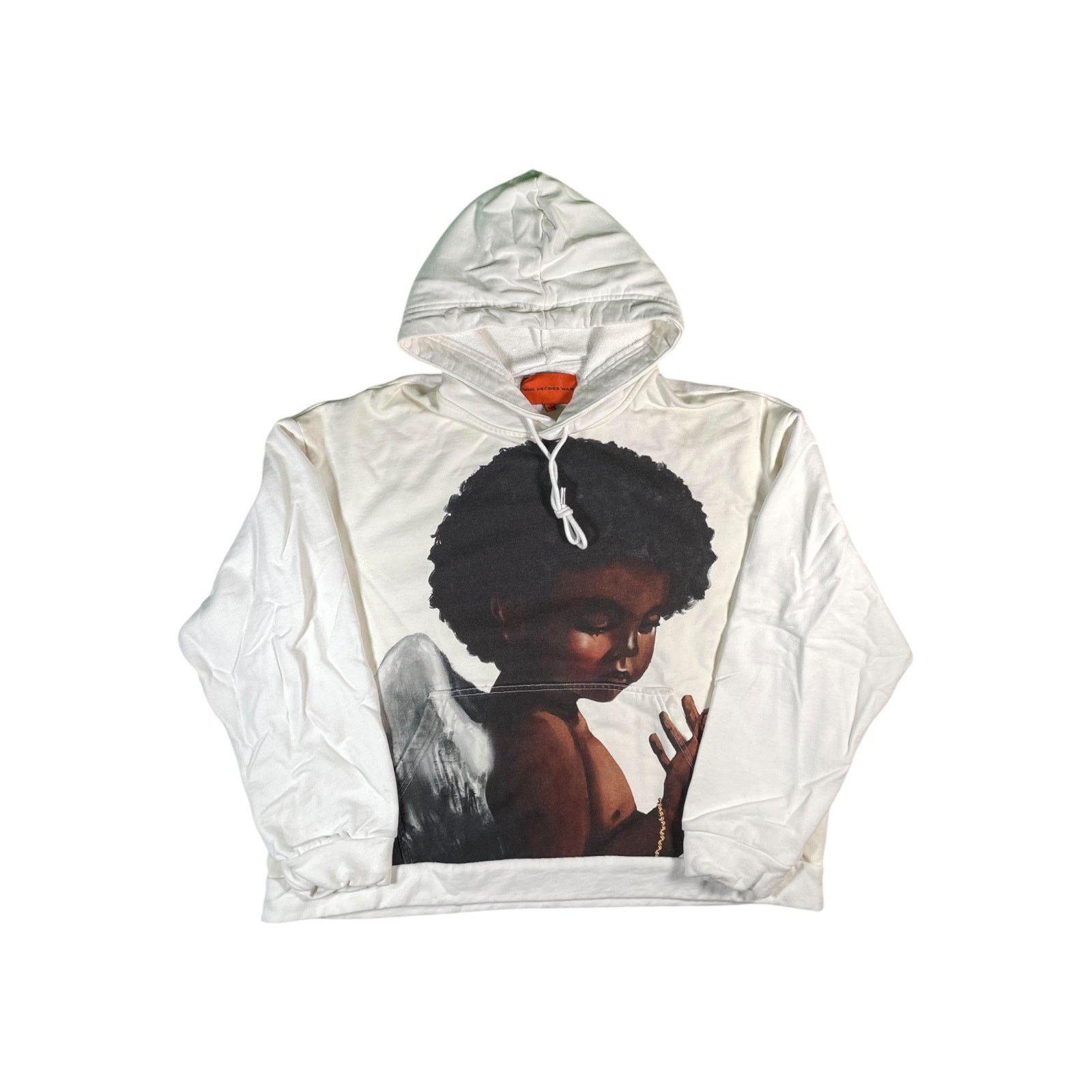 Who Decides War WDW Sacred Being White & Brown Hoodie Size M / US 6-8 / IT 42-44 - 1 Thumbnail