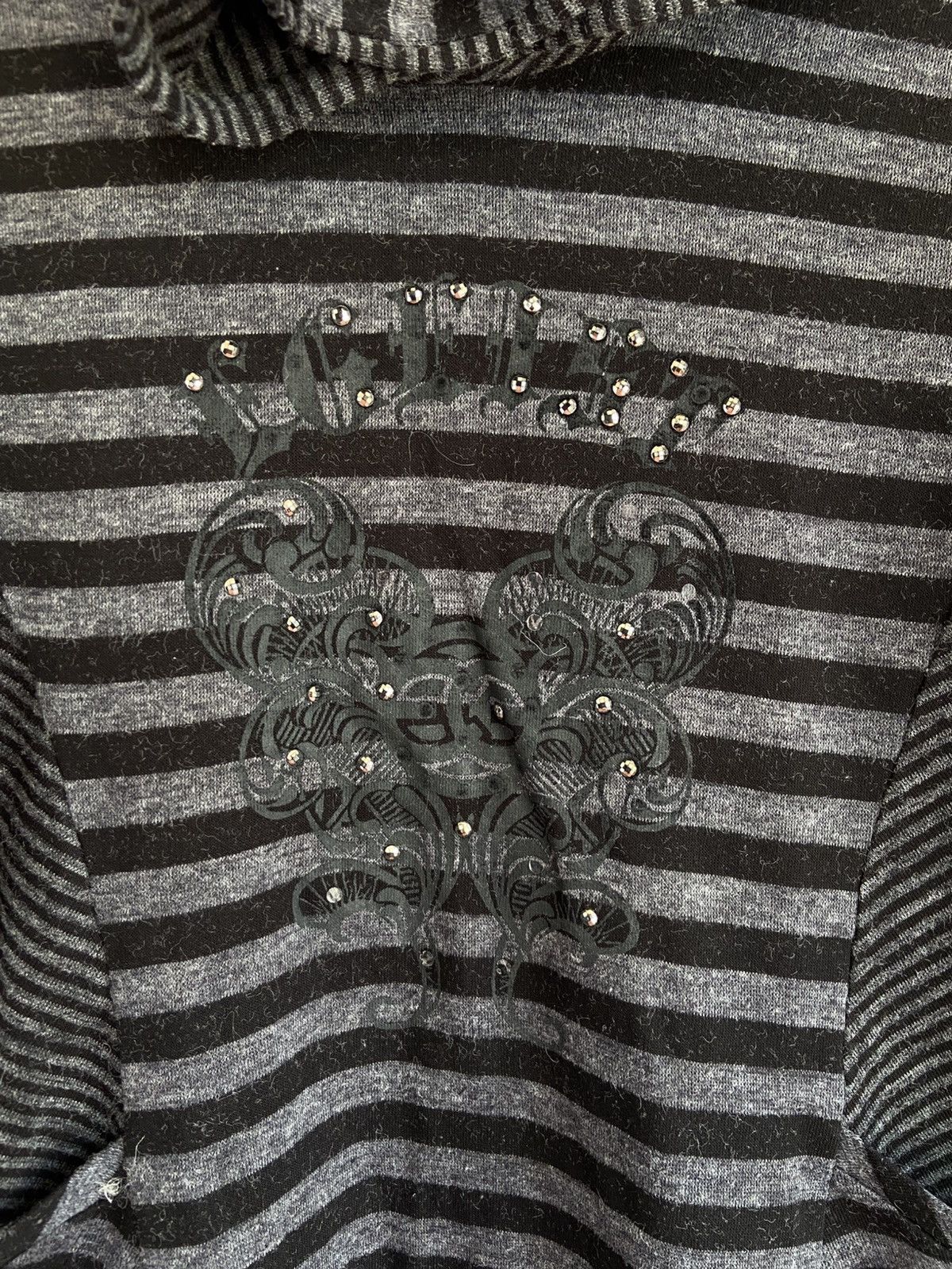 If Six Was Nine Egeist Striped Y2K Style Hoodie Size US L / EU 52-54 / 3 - 2 Thumbnail
