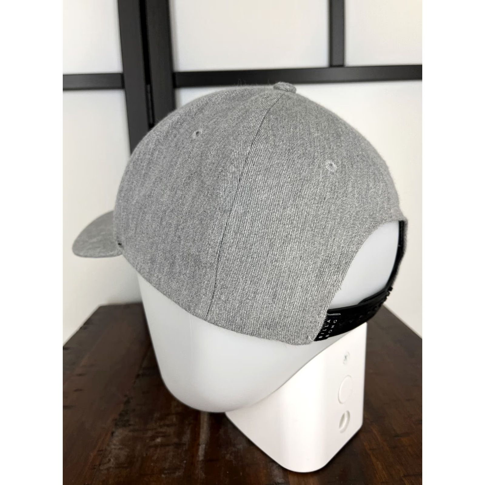 Billabong Billabong Hat Cap Snap Back Adult One Size Gray 100% Cotton Surf Skate 1973 90s Vintage Mens Adjustable Twill Pattern Solid Size ONE SIZE - 5 Thumbnail