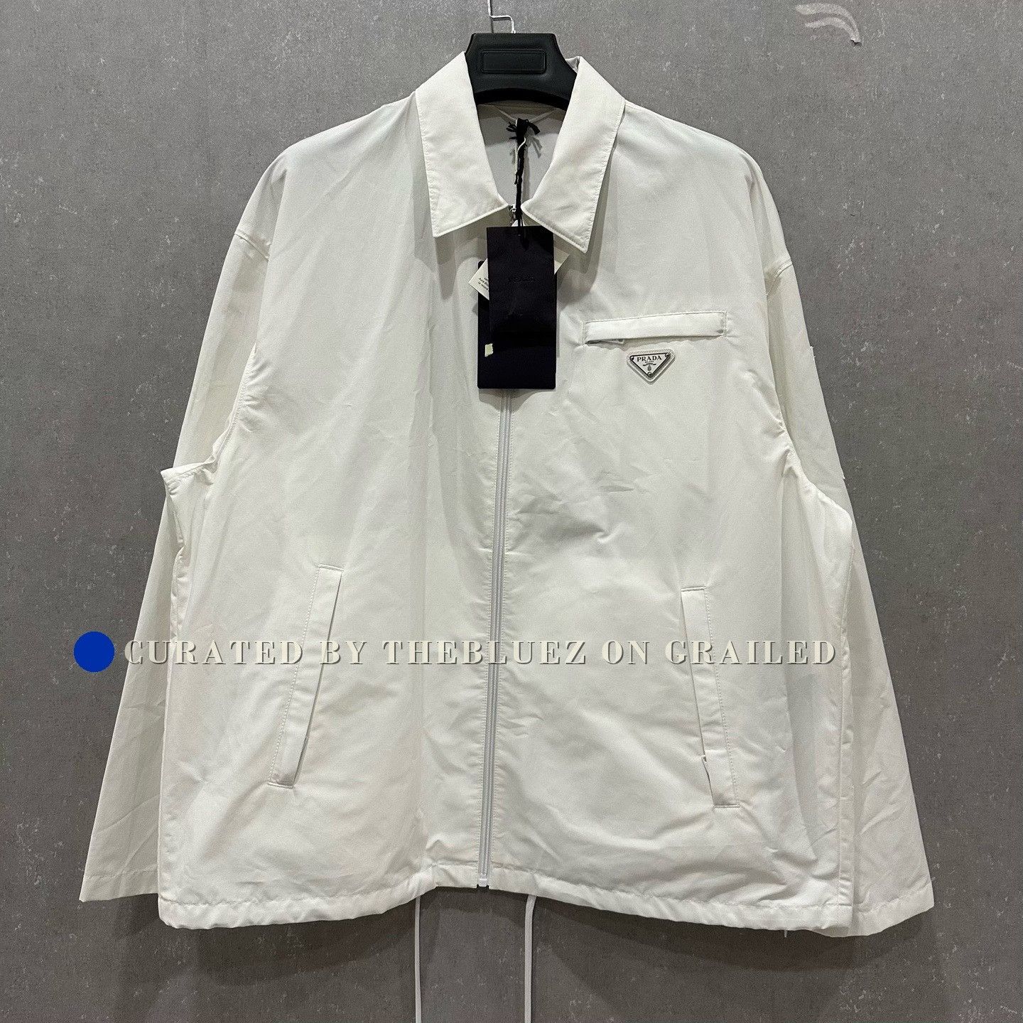 Prada Full Zip Windbreaker Art. SGV126 Mat. 09W | Grailed