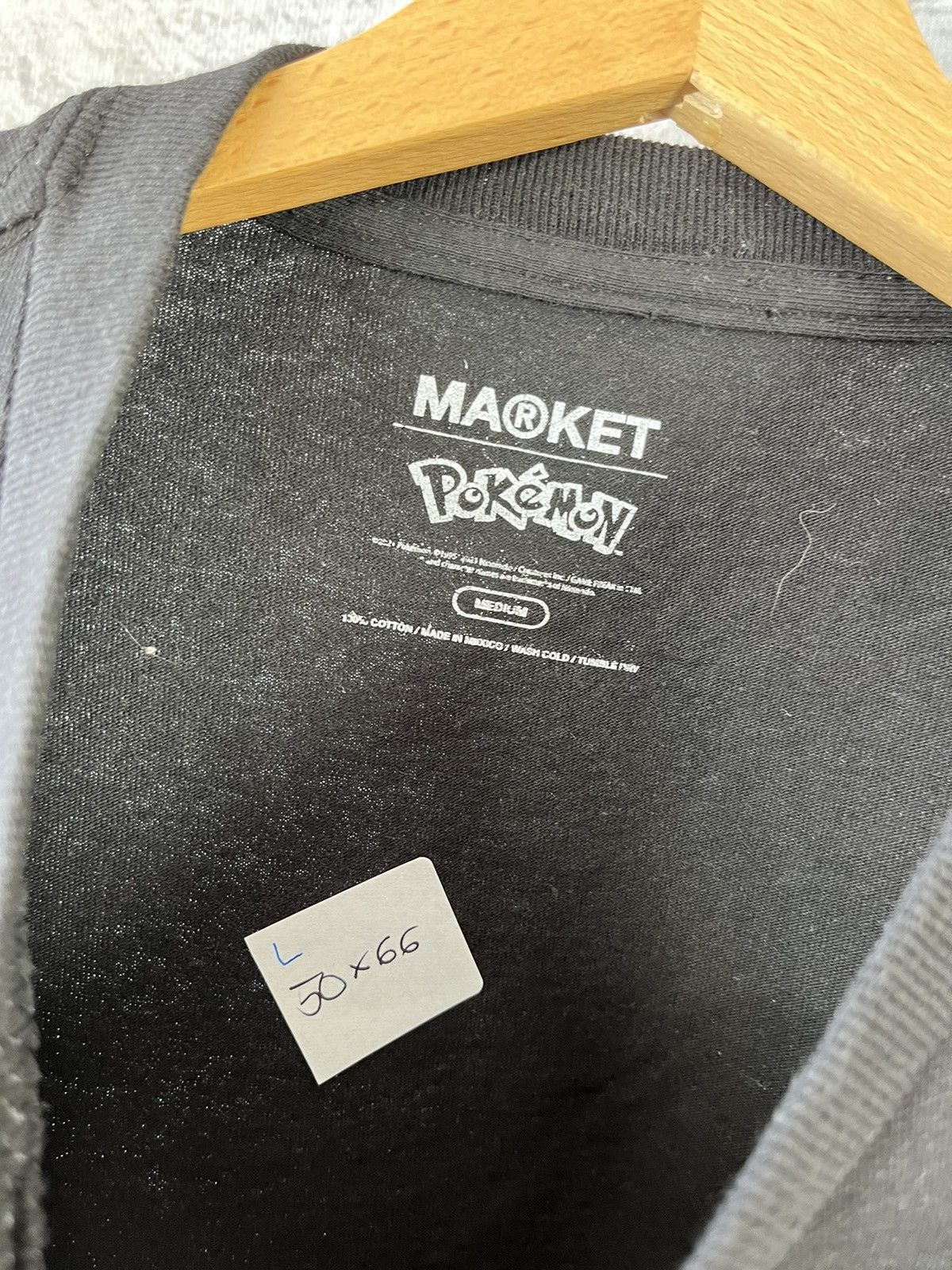 Japanese Brand × Market × Pokemon Market Pikachu Electric Shock T-Shirt (L) Size US M / EU 48-50 / 2 - 5 Thumbnail