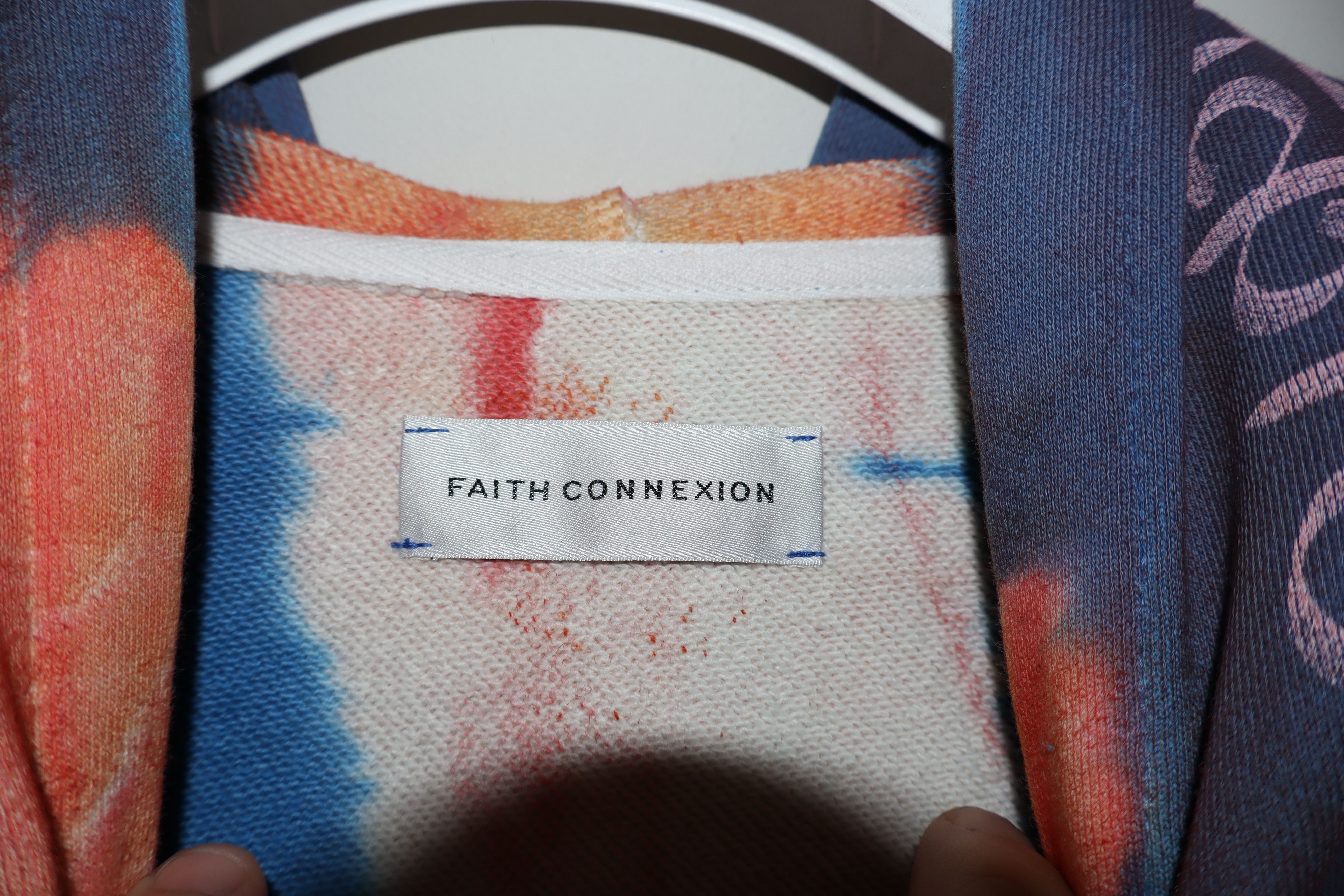 Faith Connexion Tie dye effect sleeveless hoodie Size US M / EU 48-50 / 2 - 5 Thumbnail