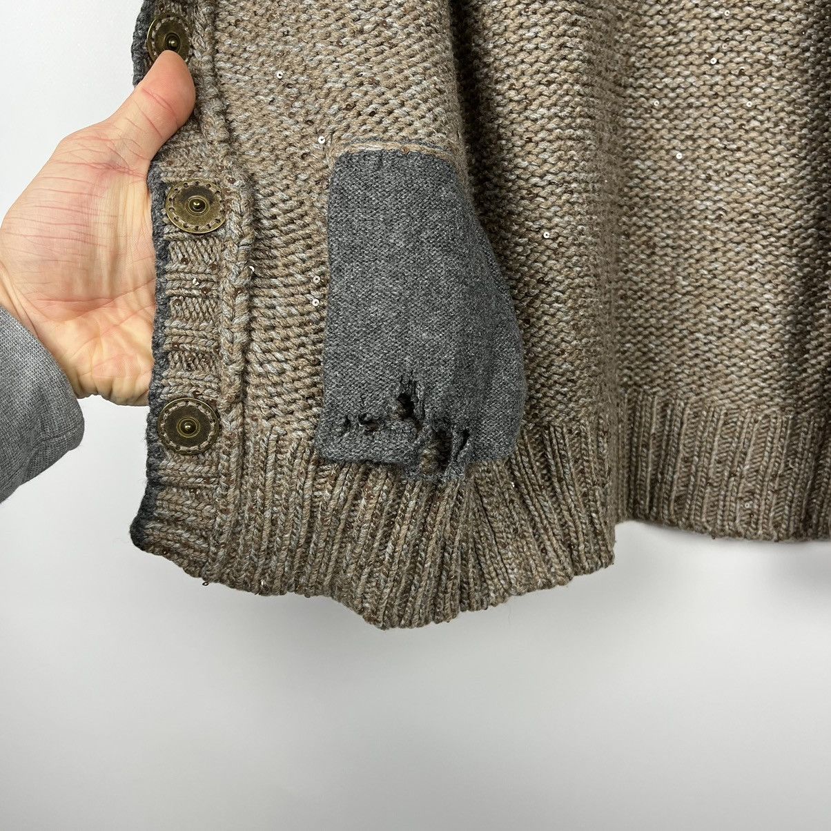 Brunello Cucinelli Ladies Brunello Cucinelli Cashmere Cardigan Sweater Size S / US 4 / IT 40 - 12 Thumbnail