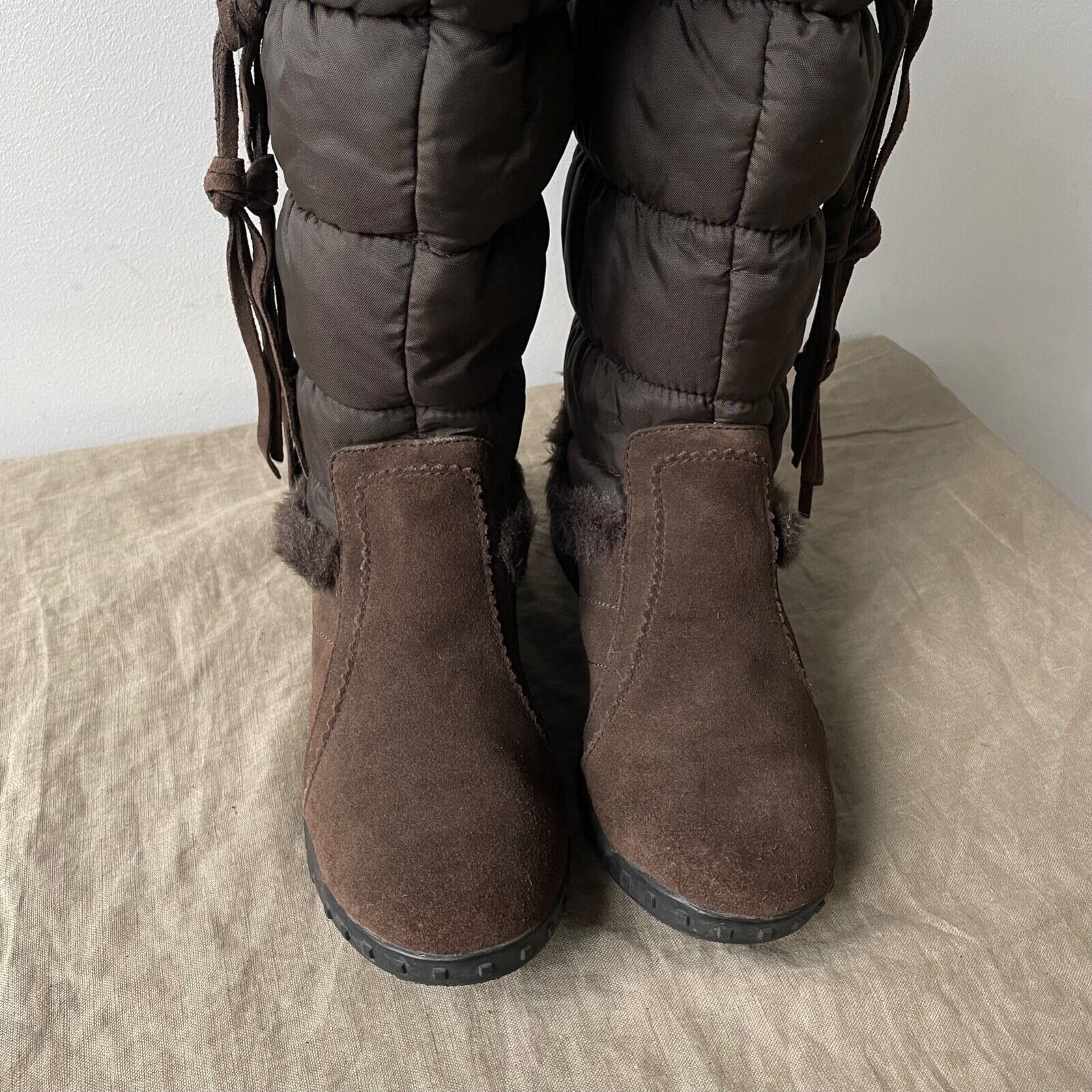 Esprit Esprit Y2K Vintage Snow High Knee Boots 8517AC Size US 8 / IT 38 - 7 Thumbnail