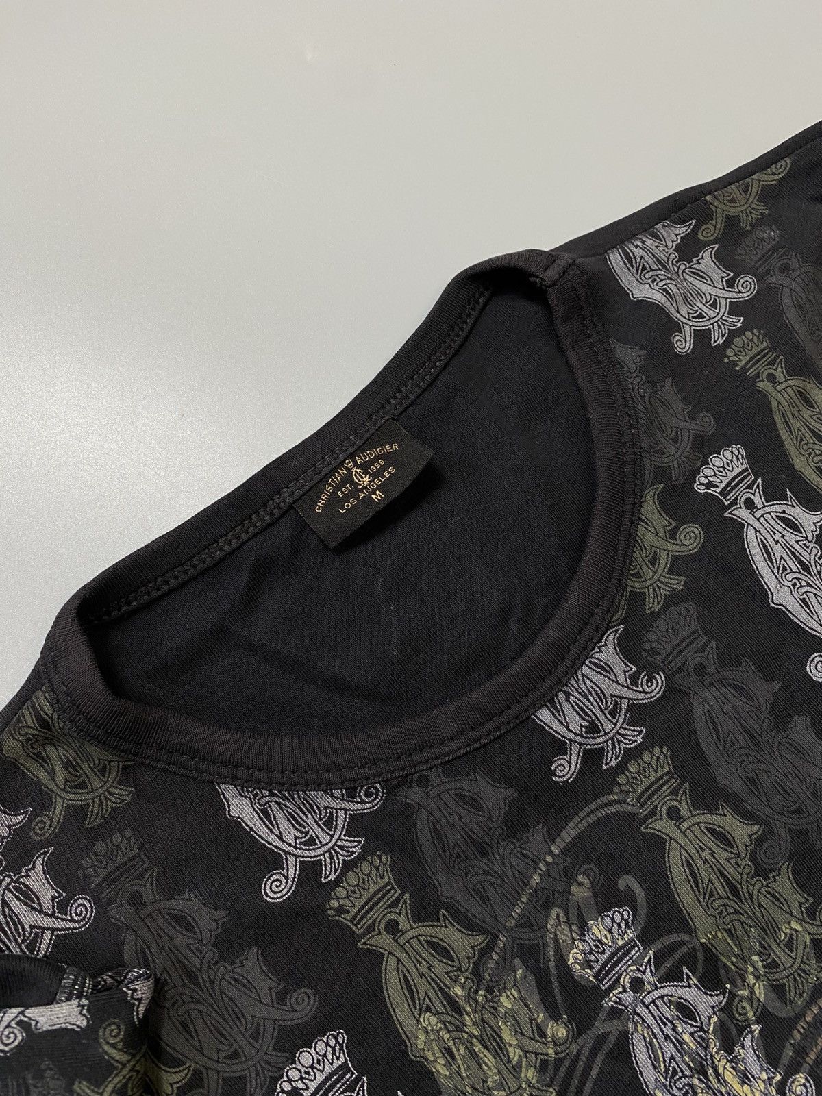 Christian Audigier Christian Audigier vintage by Ed Hardy y2k t-shirt Size US M / EU 48-50 / 2 - 4 Thumbnail