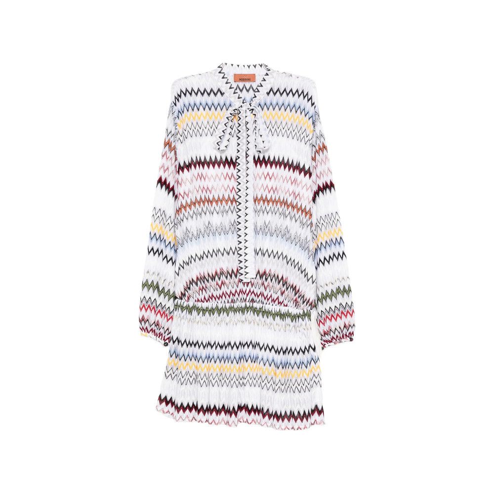 Missoni Missoni WHITE Dresses - Day Dresses Size M / US 6-8 / IT 42-44 - 1 Thumbnail