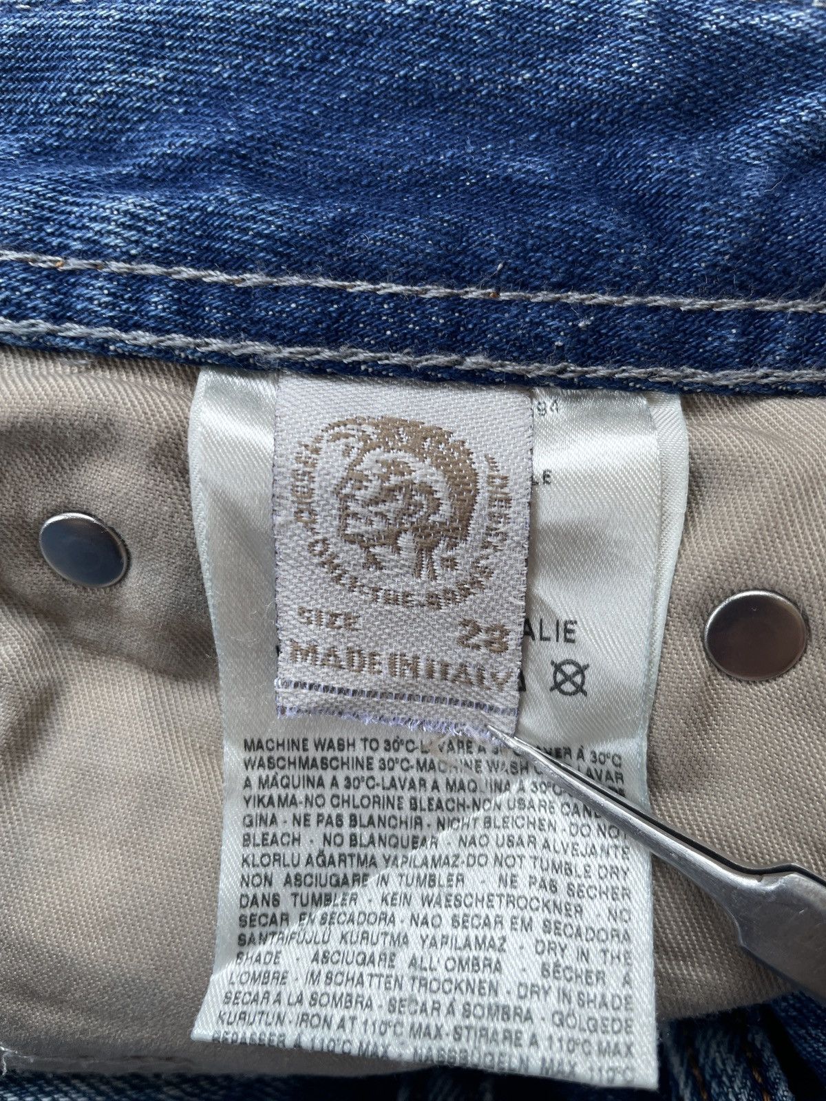 Diesel Diesel Zatiny Jeans (P102) Size US 30 / EU 46 - 15 Thumbnail