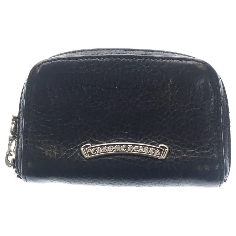 Chrome Hearts Chrome Hearts Label Dagger zip coin case wallet Size ONE SIZE - 1 Thumbnail