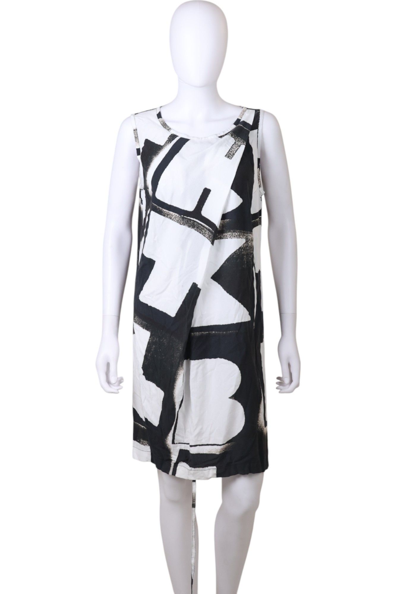 Ann Demeulemeester SOFIA LONG SLEEVELESS DRESS | Grailed