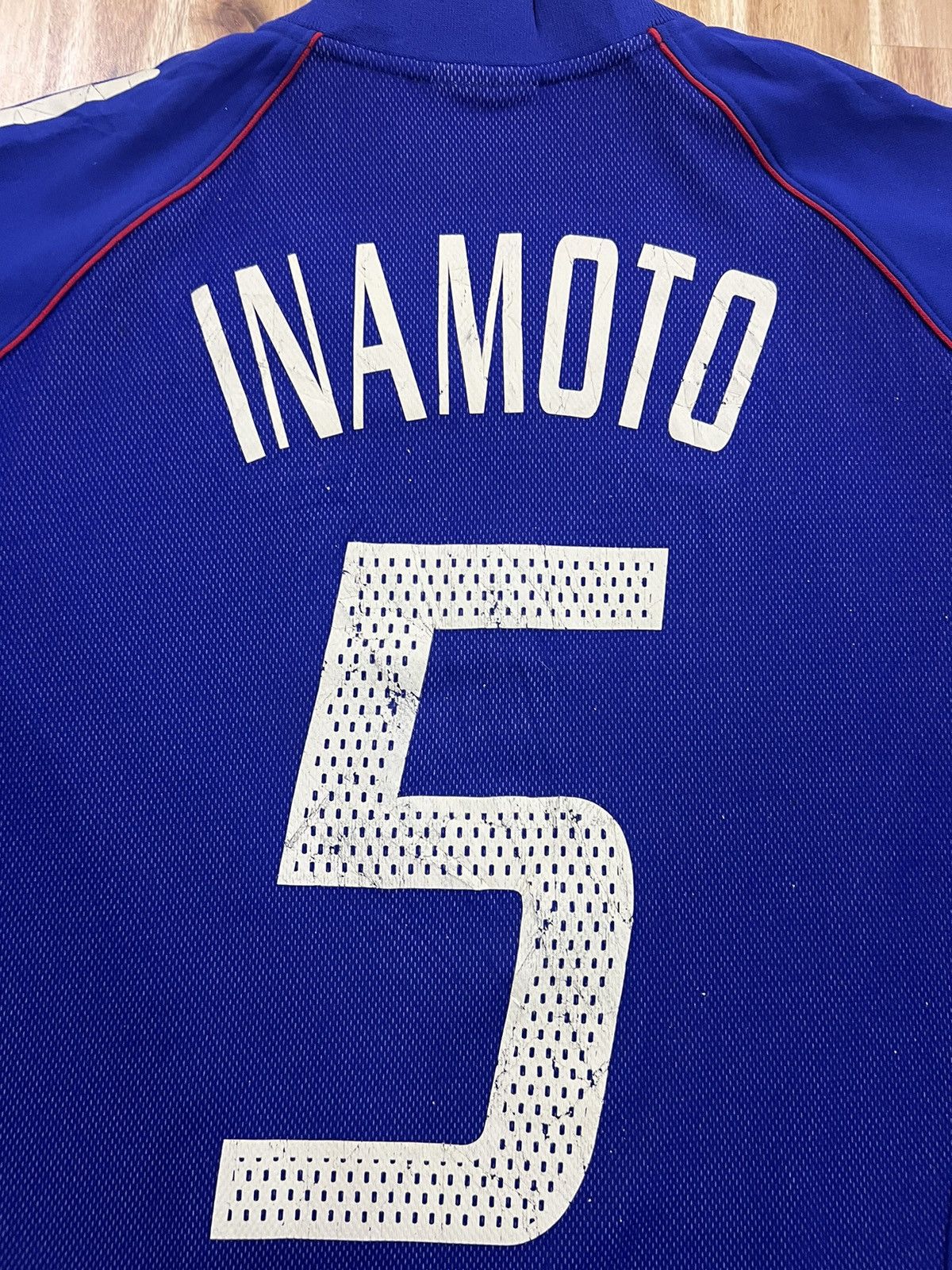 Adidas × Vintage Junichi Inamoto #5 Japan 2004 Home PI Jersey Size US M / EU 48-50 / 2 - 3 Thumbnail