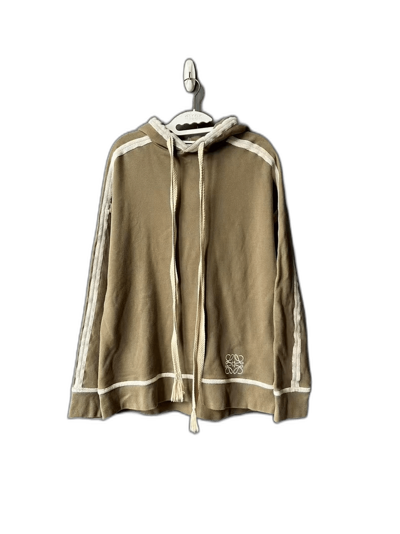 Loewe Loewe Brown Embroidered Logo Hoodie Size US S / EU 44-46 / 1 - 1 Thumbnail