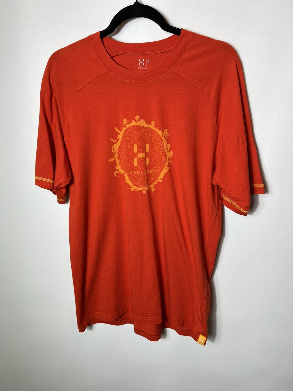 Haglofs Vintage streetwear outdoor Tracking Haglofs Apex Hiking Tee Size US M / EU 48-50 / 2 - 1 Thumbnail