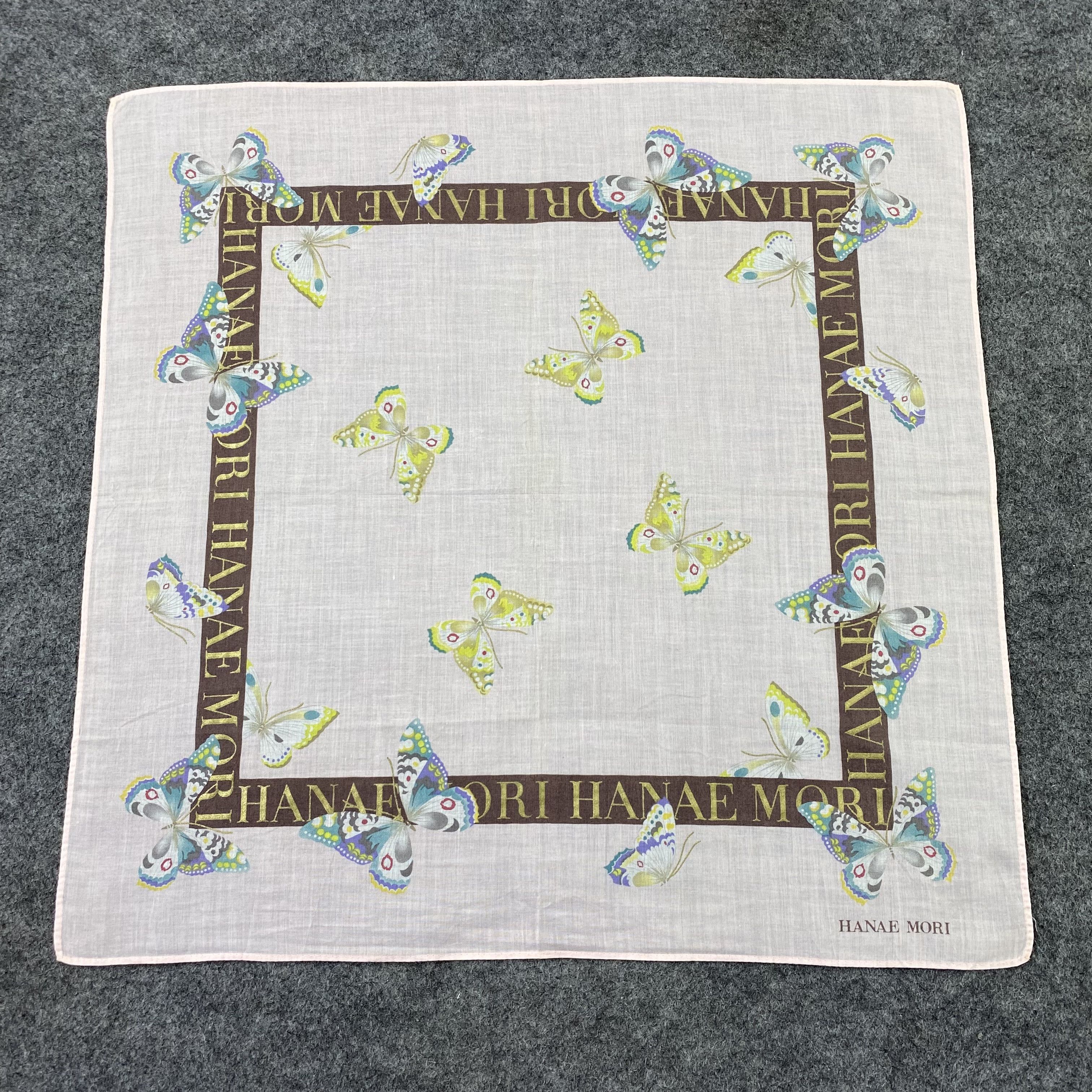Hanae Mori Hanae Mori Handkerchief / Bandana / Neckerchief-B1101 Size ONE SIZE - 3 Thumbnail