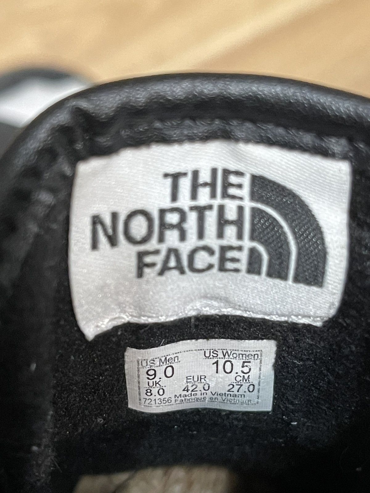 The North Face × Vans VANS Sk8-Hi MTE x The North Face Black Men’s (EU 42 / 27 cm) Size US 9 / EU 42 - 12 Thumbnail