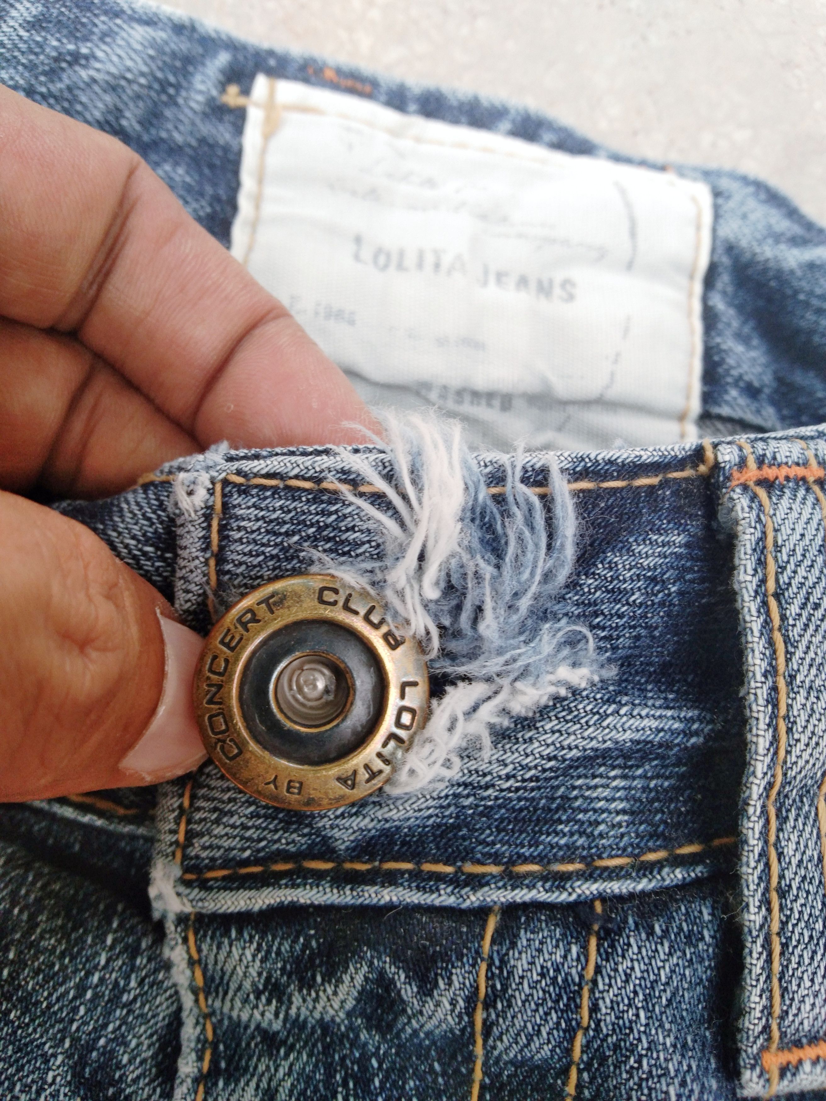 Japanese Brand × Jean × Vintage Vintage Distressed Yoshitomo Nara Lolita Jeans 28x30 Size US 28 / EU 44 - 9 Thumbnail
