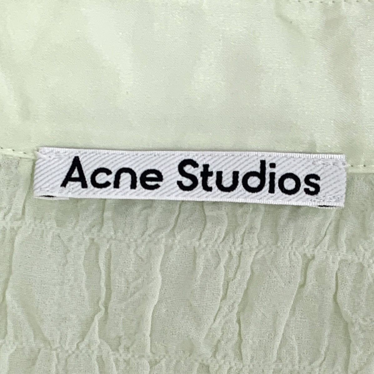 Acne Studios Acne Studios Pleated Collared Long Sleeve Shirt K26WX Size XS / US 0-2 / IT 36-38 - 5 Thumbnail