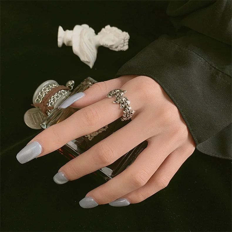 Jewelry Personality Skull Ring Size ONE SIZE - 1 Thumbnail