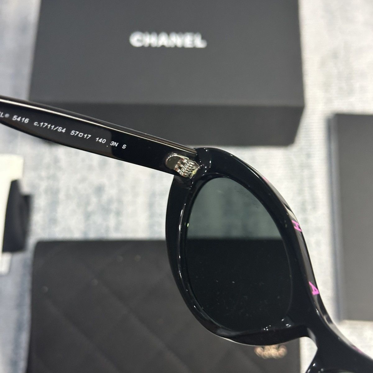Chanel CHANEL 0CH5416 1711S4 SUNGLASSES Size ONE SIZE - 6 Thumbnail