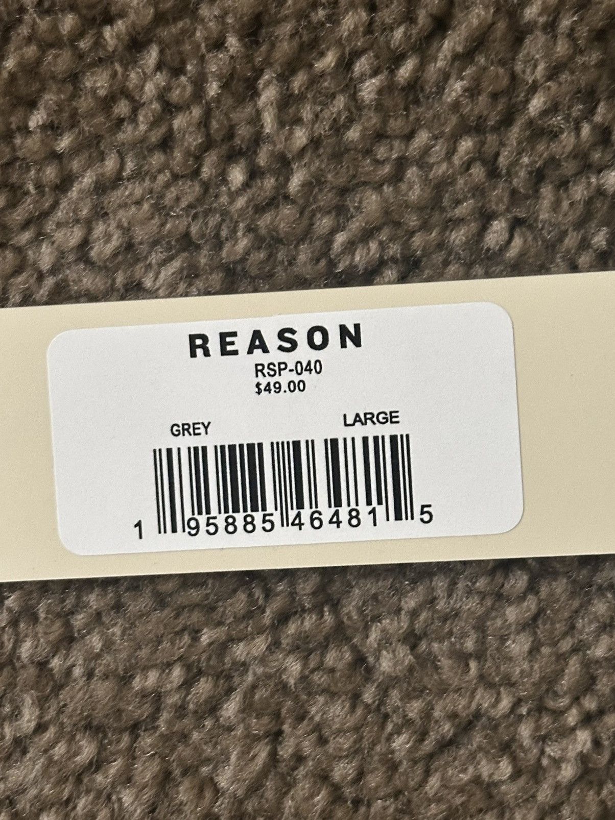 Other Reason Men's Grey Checkered Short Sleeve Button-Up Size L Size US L / EU 52-54 / 3 - 3 Thumbnail