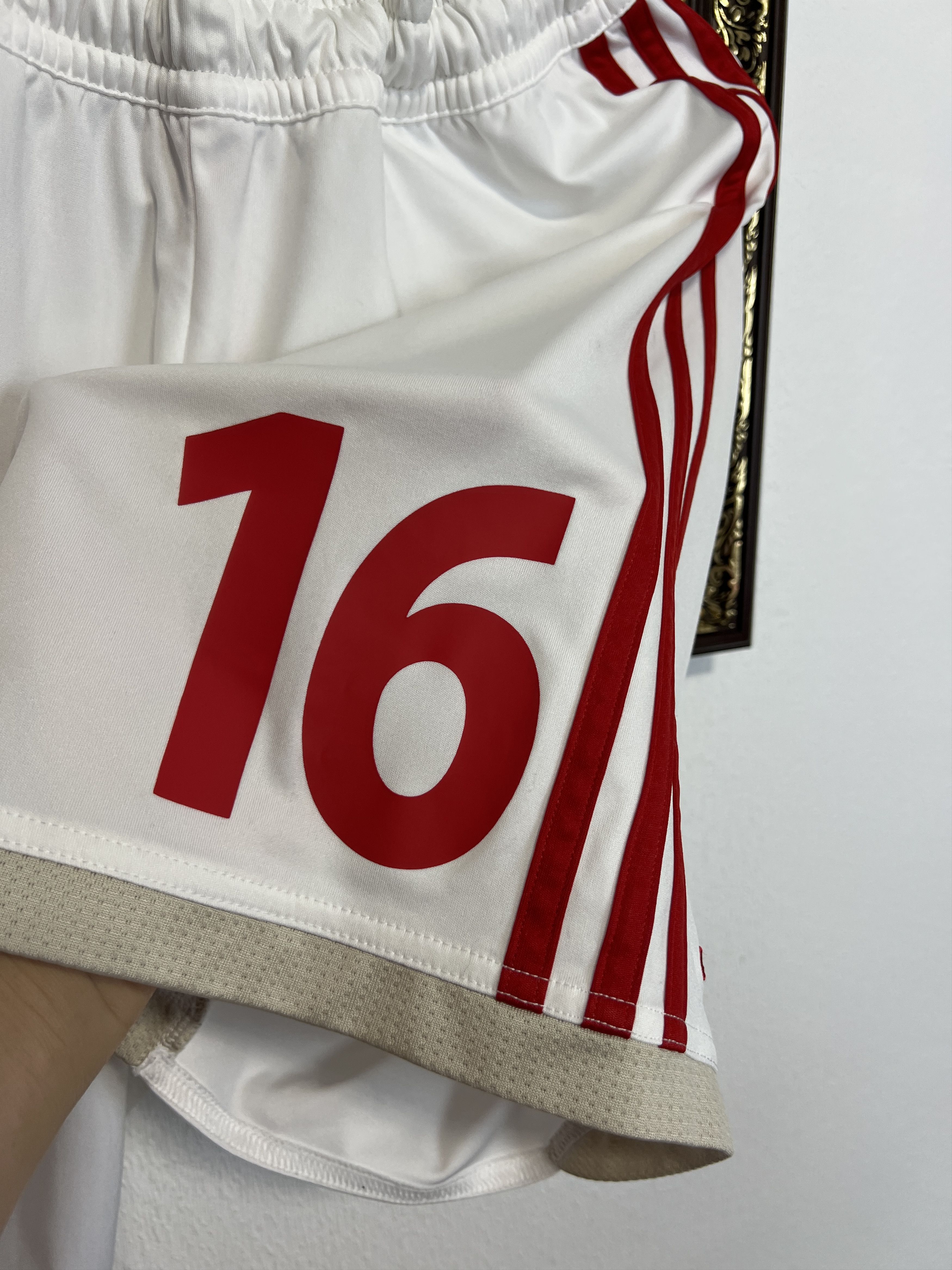 Adidas Bayer 04 Leverkusen Football Shorts Soccer PLayer Issue Size US 32 / EU 48 - 5 Thumbnail