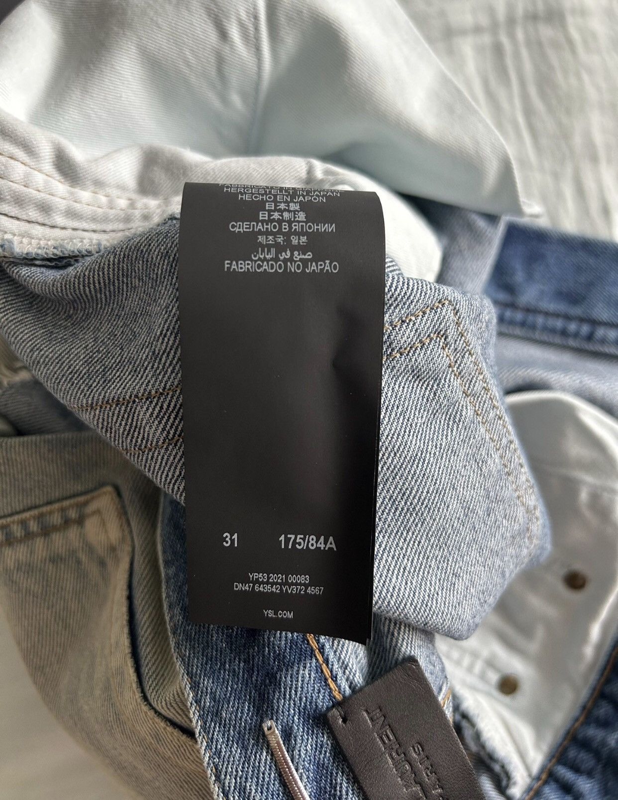Saint Laurent Paris × Yves Saint Laurent Saint Laurent denim shorts2412-Nextarrow Size US 31 - 4 Thumbnail