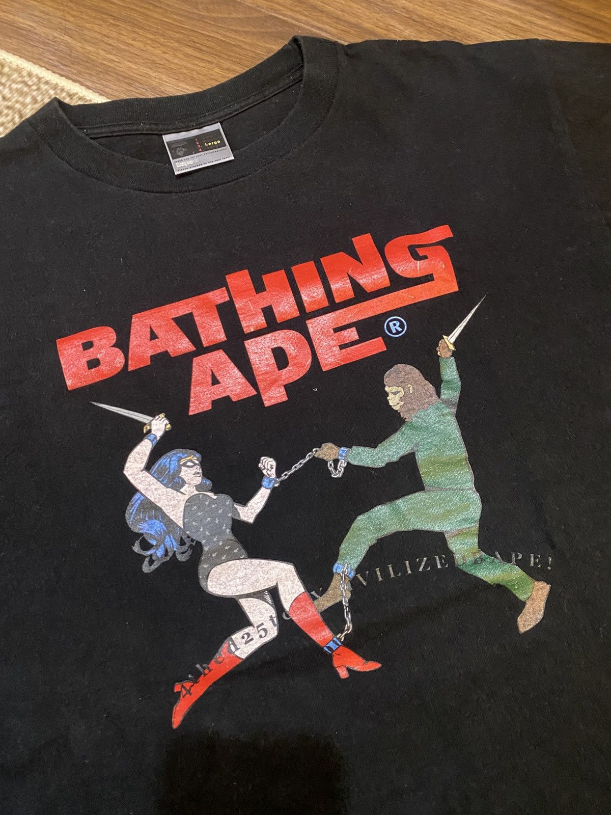 Bape 90s A BATHING APE Wonder Women Size US L / EU 52-54 / 3 - 2 Thumbnail