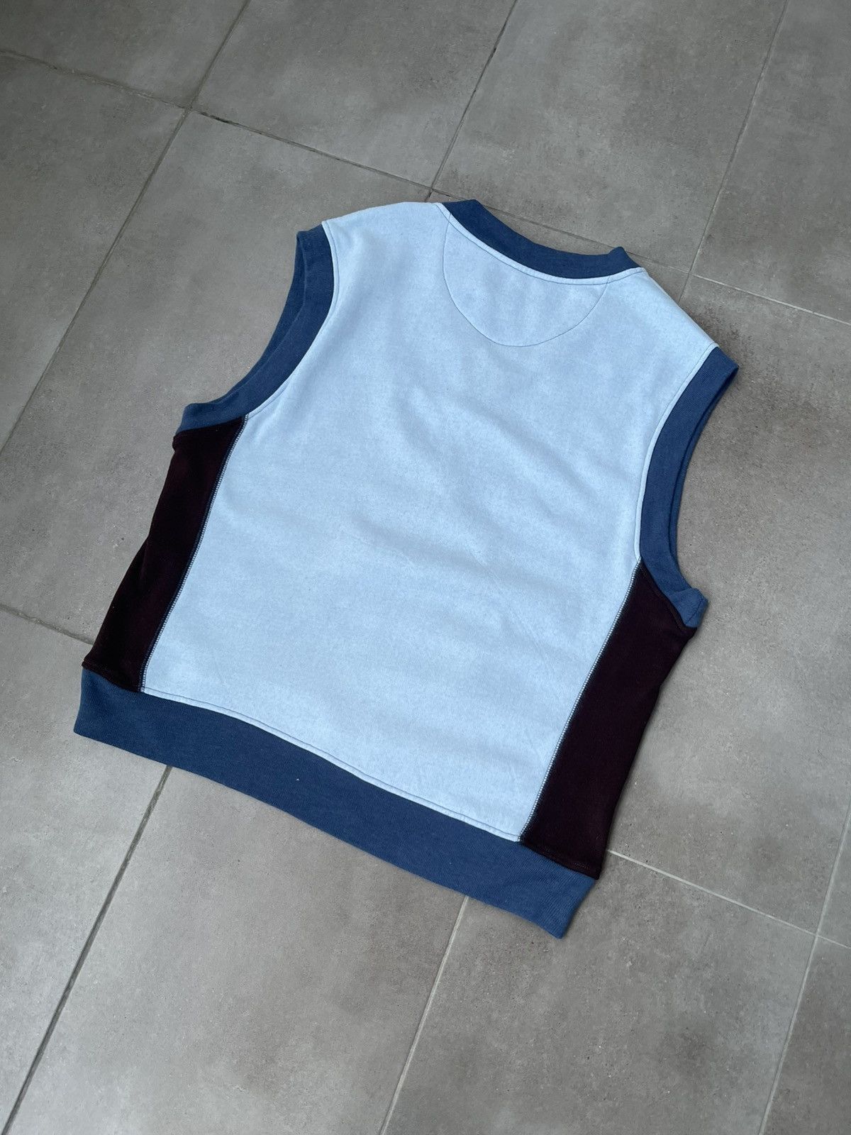 Ahluwalia !DS! AW23 Ahluwalia Mae Cotton V-Neck Sleeveless Sweatshirt Size US M / EU 48-50 / 2 - 13 Thumbnail