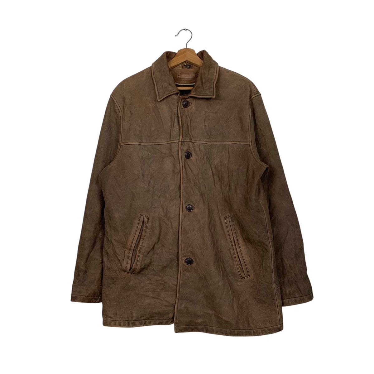 Japanese Brand Cow Leather Jacket
