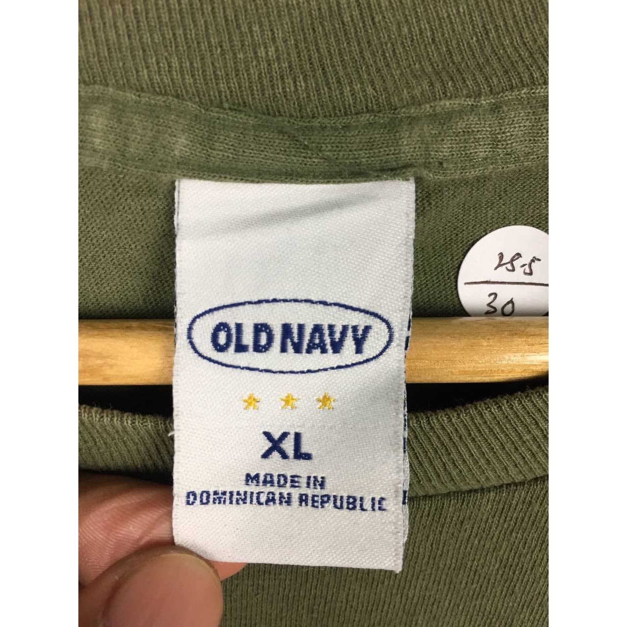 Old Navy × Vintage Vtg Y2K Old Navy Camo Logo Spell Out Tee Size XL Size US XL / EU 56 / 4 - 6 Thumbnail