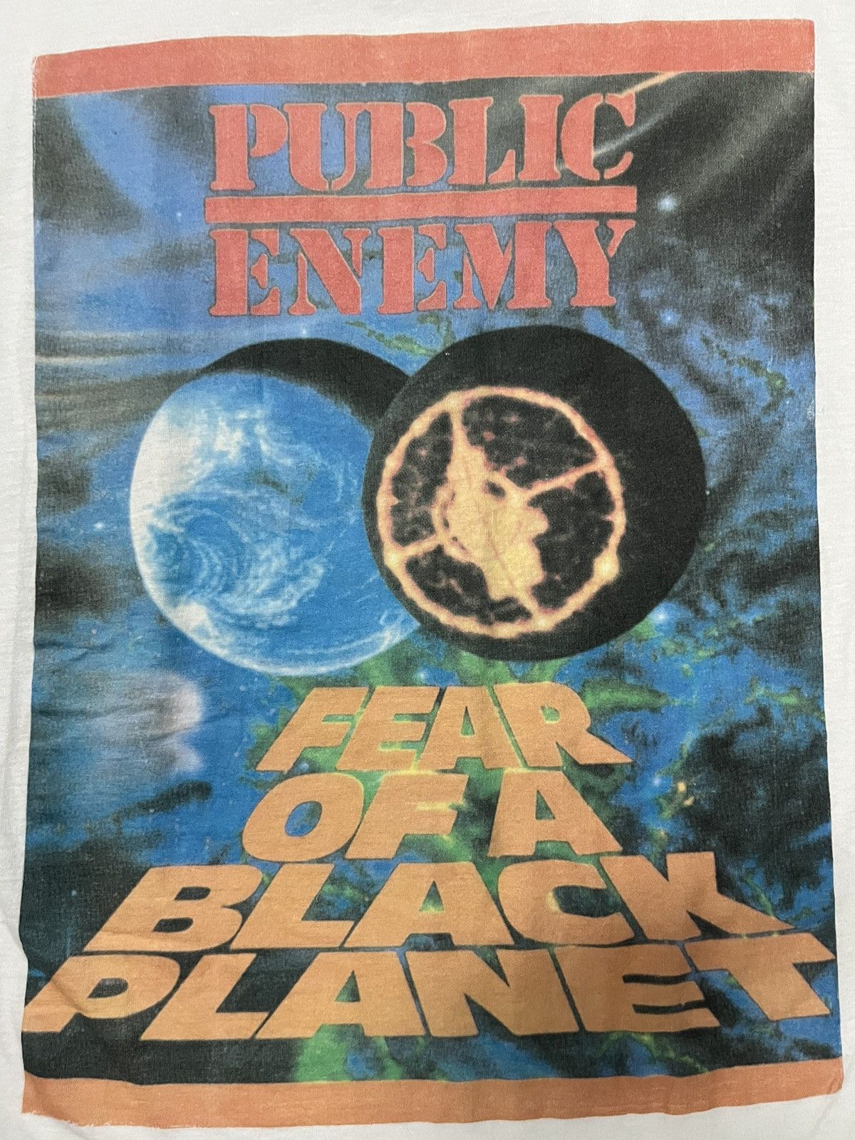Band Tees Vintage Public Enemy 90s t shirt Size US XL / EU 56 / 4 - 2 Thumbnail