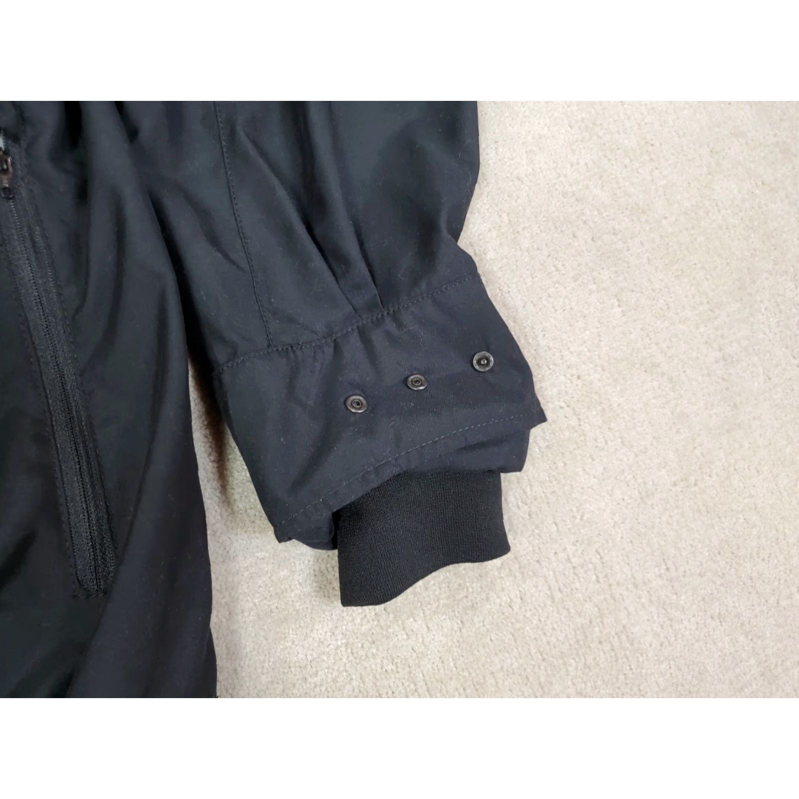 Vintage VINTAGE Zero Restriction Jacket Mens Large Black M3 Windstopper Pullover Coat Mock READ* Size US L / EU 52-54 / 3 - 7 Thumbnail