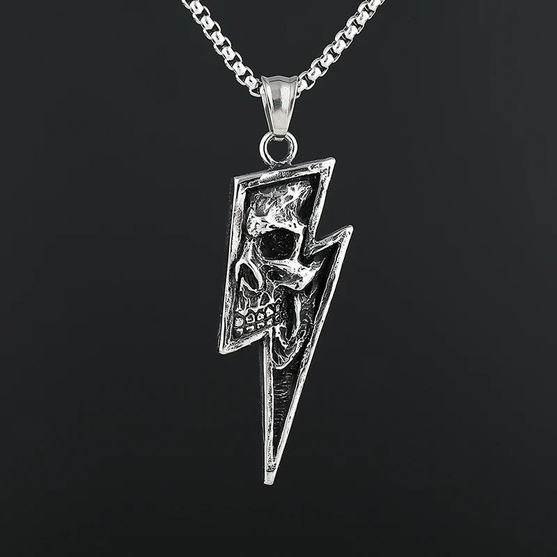 Jewelry Skull Pendant Necklace 2025 Size ONE SIZE - 1 Thumbnail