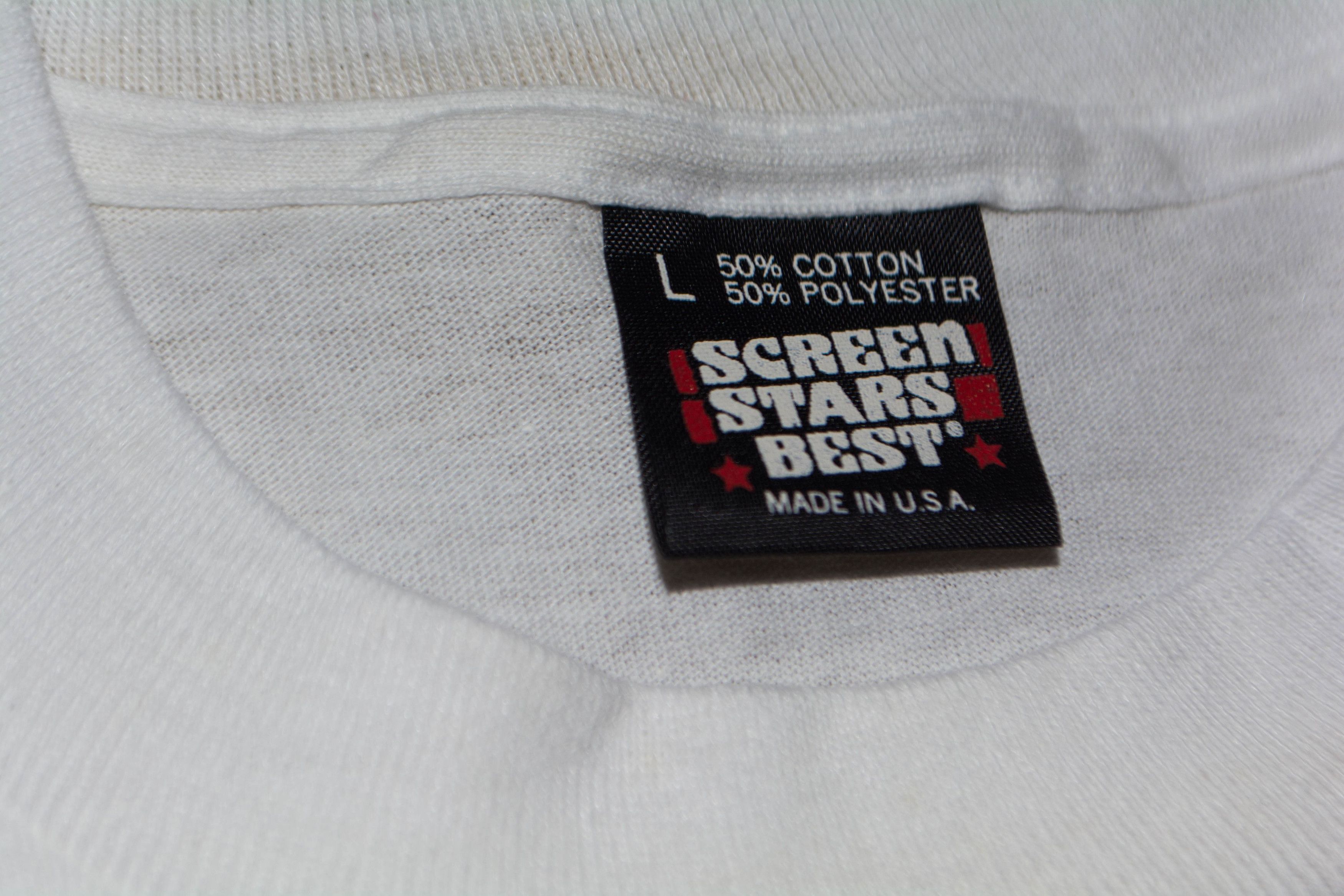Vintage Mike Tyson vs Carl Williams 1989 Shirt Size US L / EU 52-54 / 3 - 3 Thumbnail