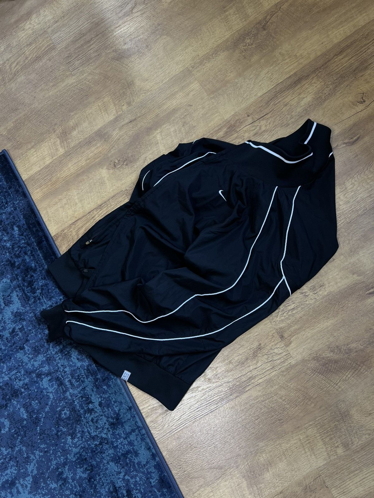 Vintage Nike court vintage black jacket 90s L Size US L / EU 52-54 / 3 - 8 Thumbnail